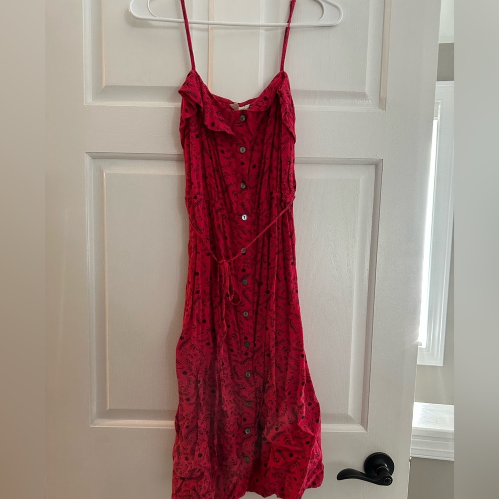 Button up dress